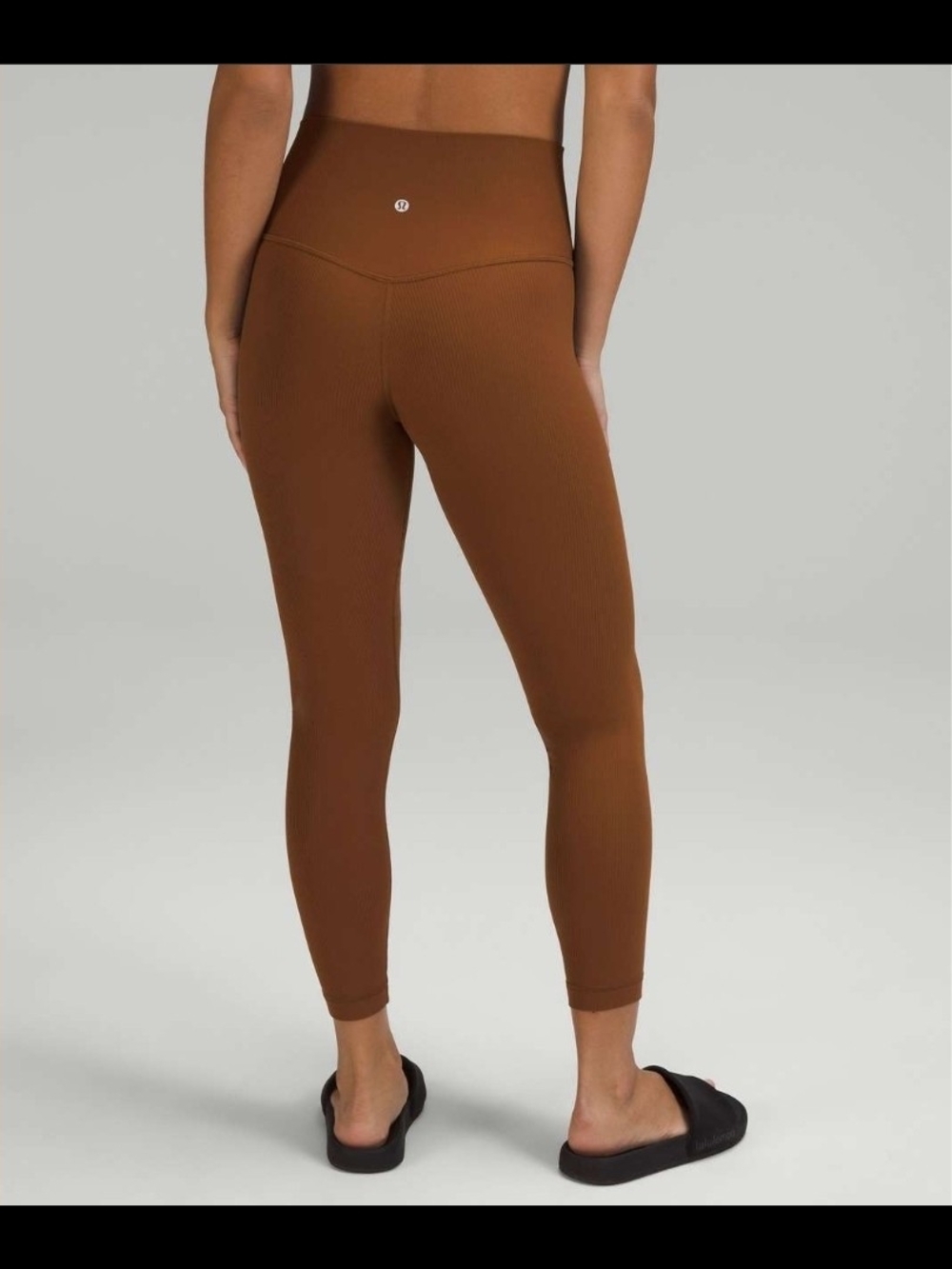 Lululemon Athletica Align High-Rise Ribbed Leggings - Brown Size 6
